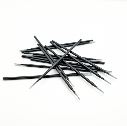 Long Tip Microfiber Applicators - 100/Pack